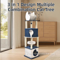 3 in 1 Design Combinazione multipla di gatto Combinazione fai -da -te Combinazione albero gatto